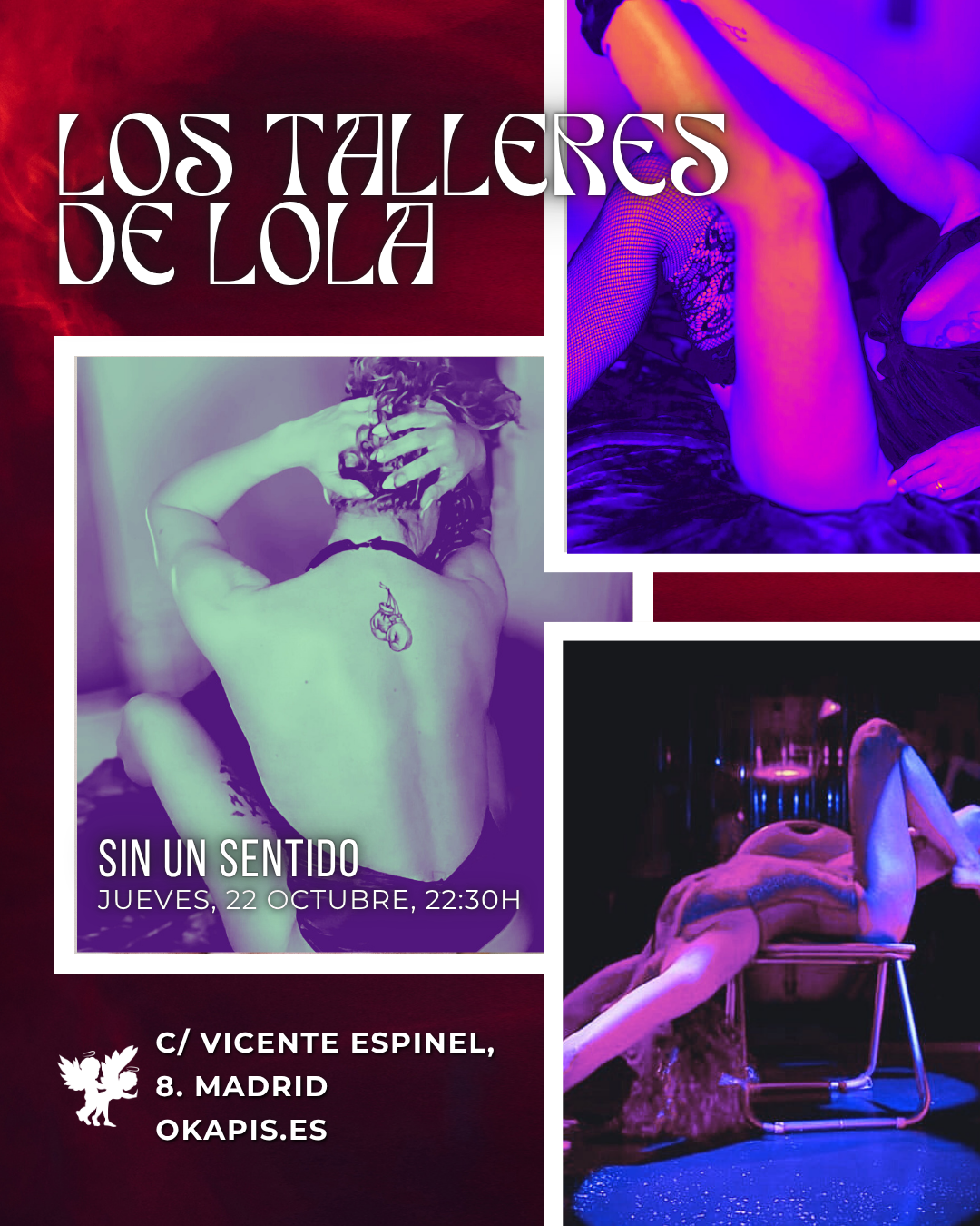 Los Talleres de Lola: Sin un sentido — Jueves 22 de octubre en Okapi'SW